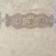 Wedding Bridal Beaded Vintage Inspired Brooch Crystal Belt Sash Ready to ship