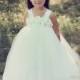 White Flower Girl Dress..Tutu Dress..Birthday Tutu Dress.. Flower girl dress...White tutu...Baptism Dress