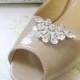 wedding Jewelry shoe clips, Bridal crystal shoe Clips, vintage style, wedding  Shoe accessories ,sparkle Swarovski Rhinestones,