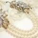 Bridal necklace -  wedding jewelry