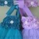 CUSTOM Flower Girl Dress, Tutu Dress Toddlers Girls Baby - Choose Your Own Colors