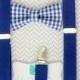 baby boy bow tie suspender set, boys bow tie, 1st birthday boy, ring bearer outfit, boys suspenders and bow tie, toddler suspenders, wedding