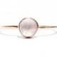 Moonstone &14k Solid Gold Ring - Rose Cut Ring - Stacking Ring - Thin Gold Ring - Gemstone Ring - Engagement Ring - MADE TO ORDER.