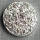 10 Rhinestone Buttons Round Crystal Hair Flower Comb Clip Wedding Invitation Bouquet Jewelry BT056