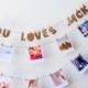 Easy DIY Polaroid Photo Banner For Wedding Decor 