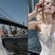 Fashion Beach Pnina Tornai Lace Wedding Dresses Bodice With Sequins Spaghetti Straps Bridal Dresses Gowns Sweep Summer Vestido De Novia, $116.11 