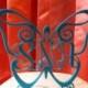 Monogram Lettered Custom Butterfly Wedding Cake Topper