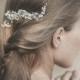 Vintage Bridal Hair Comb , Hair Crystal Comb, Wedding Hair Accessories, Bridal Hair Comb, Vine  Crystal Wedding Hair Accessory