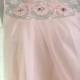 Vintage MOVIE STAR Pink Gown - Chiffon Peignoir - Pink Nightgown - Nightie - Vintage Lingerie - Vintage Robe - Wedding - Valentines Day