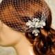 Birdcage veil, Wedding Hair Accessories, Bridal Birdcage Veil, Wedding Veil Birdcage, bridal headpiece