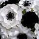 Black and White - Paper Bouquet - Customize your Style and Colors - Made To Order