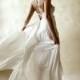 Wedding dress, bridal gown, silk wedding gown, ethereal wedding dress, Boho wedding dress, fairy dress, backless wedding dress, alternative