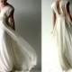 Wedding dress, Boho wedding dress, Bohemian wedding, Blush wedding dress, Chiffon dress, Alternative wedding dress, medieval wedding dress