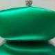 Wedding Clutch - Emerald Green - Dyeable Clutch - Choose From Over 100 Colors - Wedding Handbag - Customize  Color - Bespoke Handbag Clutch