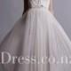 Floor Length Ivory Strapless Sweetheart Long Chiffon Prom Dress