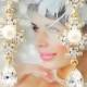 Bridal Earrings Wedding Earrings Wedding Jewelry Bridal Jewelry Vintage Inspired Earrings Crystal Pearl Drop Earrings Style-440