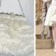 French Flapper Bag Wedding Purse White Beaded Handbag Clutch Art deco Evening Vanity Purse Vintage Bridal