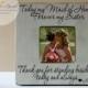 Today My Maid of Honor Forever My Sister Picture Frame, Personalized Maid of Honor Picture Frame, Bridesmaid Gift