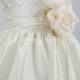 Ivory dress, Ivory flower girl dress, special occasion dress, communion dress flower girl dresses