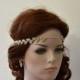 Rhinestone Headband, Wedding  Hair Accessory, Wedding Headband, Bridal Hair Accessory, Bridal Accessories
