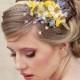 Spring flowers headband, headbands for women and weddings, wedding hair, Bridal Hair Accessory, Wedding Accessories, Bridesmaid Hair Flower