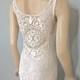 Silky Lace WEDDING Dress BOHEMIAN Wedding Dress FAIRY Wedding Dress, romantic wedding gown, Handmade, One of a Kind Sz Medium