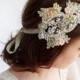 lace wedding hair accessory
