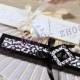 Luxurious Silk Fan in Elegant, Laser-Cut Gift Box (Black; Ivory)