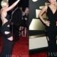 Miley Cyrus Newest 2015 57th Grammy Awards Sexy Celebrity Evening Dresses Pageant Black Formal Gowns Party Prom Red Carpet Dress Backless, $99.18 