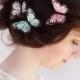 bridal butterfly hair pins