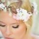 bridal hair vine crown