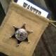 Ring Bearer Invitation, Will You Be My Ring Bearer, Sheriff's Badge, Ring Security, Police Invitation, Western Invitation, WANTED