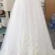 Wedding Dress,Wedding Gown, Princess Style Bridal Gown, Hand-made Flower Wedding Dress, A-line Wedding Dress