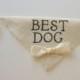 Dog Bandana Best Dog Ivory Wedding Collar Boy Bowtie