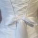 Double Face White Satin Ribbon, 1.5 Inch Wde, Ribbon Sash, Bridal Sash, Wedding Belt, 4 Yards
