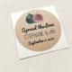 160 Fig Jam Wedding Mason Jar Labels / Stickers / Wedding Favors / Thank You Gifts / Once Upon Supplies