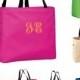 Personalized Bridesmaid Gift Tote Bag Monogrammed Tote, Bridesmaids Tote, Personalized Tote