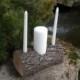 Wood Unity  Candle Holder Perfect for Weddings, Centerpieces, Fireplace