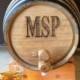Personalized 1 or 2 Liter Mini-Oak Whiskey Barrel - Groomsmen Gift - Father's Day Gift - Engraved, Customized, Monogrammed for Free