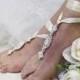 Barefoot sandals, barefoot sandals, wedding shoes, anklets for women, barefoot sandal, footless sandles,beach wedding sandal, slave sandals,bridal barefoot sandals, wedding barefoot sandals