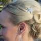 Rhinestone Starfish WEDDING HAIR PIN, starfish hair accessories, starfish hairclip, bridal hairpins, beach wedding headpiece