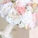 Rustic Silk Bridal Bouquet