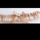 Wedding Garter in Champagne and Ivory Lace, Toss Garter
