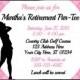 Golf Retirement Invitation - Women's Retirement Party Invitations - Golf Invitations - Birthday, Bachelorette, & More