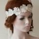 Wedding Headband, Wedding Pearl Flower Headband, Bridal Headband, Wedding Hair Accessories, Bridal Hair Accessories, Headbands for Women