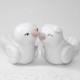 Custom Lovebirds Wedding Cake Topper Wedding/Home Decor - Fully Customizable - Shown in White Ivory