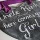 Here Comes Your Girl Sign/Chalkboard Art