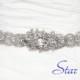 SALE SUZIE Wedding bridal crystal sash , belt