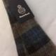 Mans Harris tweed tie made in Scotland gift vegan Scottish tartan Scottish wedding groomsmen corporate
