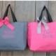 4 Personalized Bridesmaid Gift Tote Bag Personalized Tote, Bridesmaids Gift, Monogrammed Tote